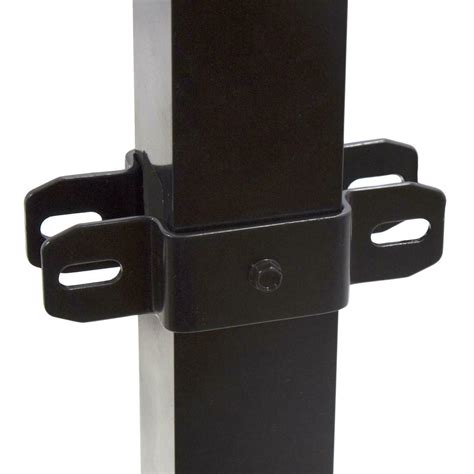 metal fence post mounting bracket|square metal fence post brackets.